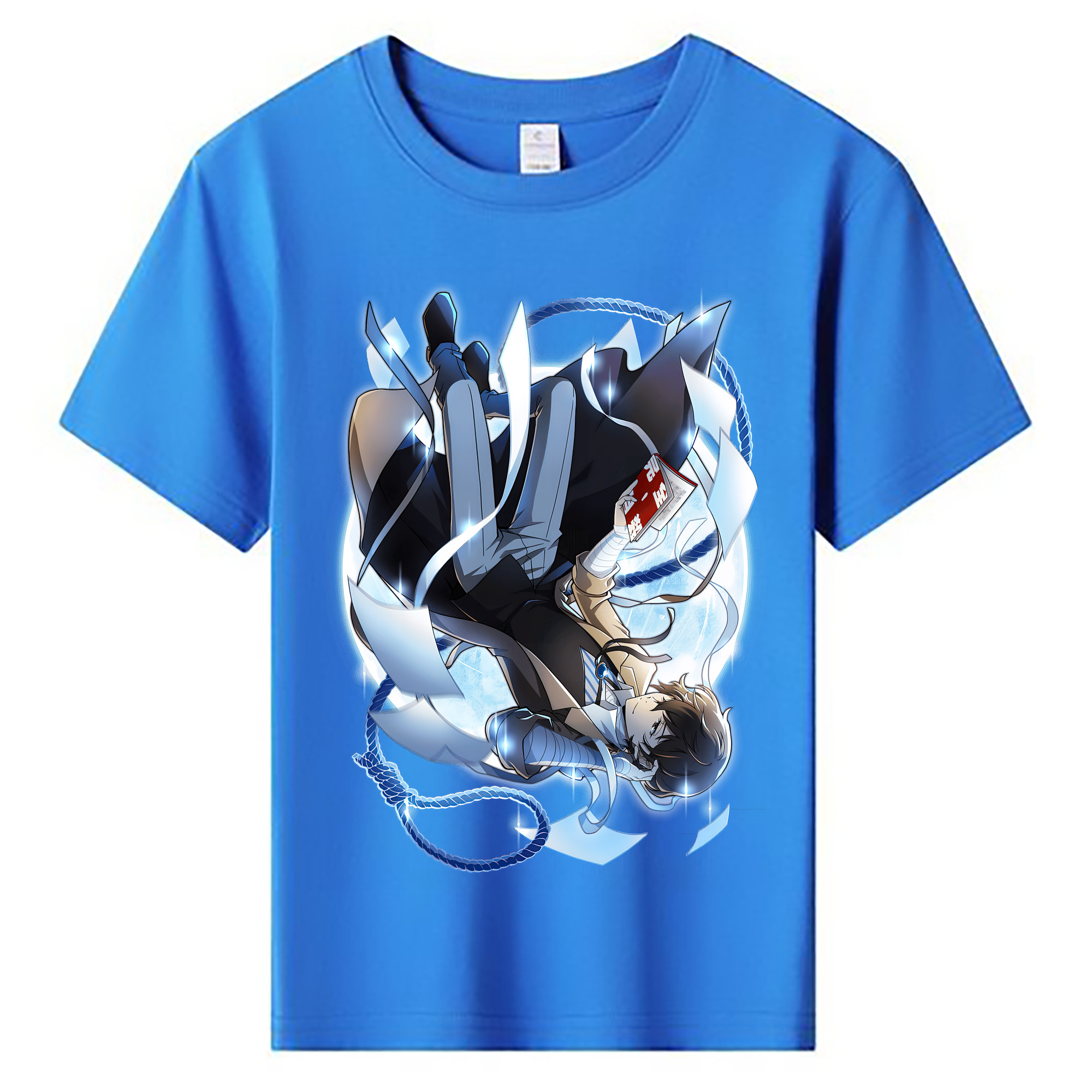 （画像用） 文豪ストレイドッグス Bungo Stray Dogs 綿100％キッズTシャツ（フロントプリント）